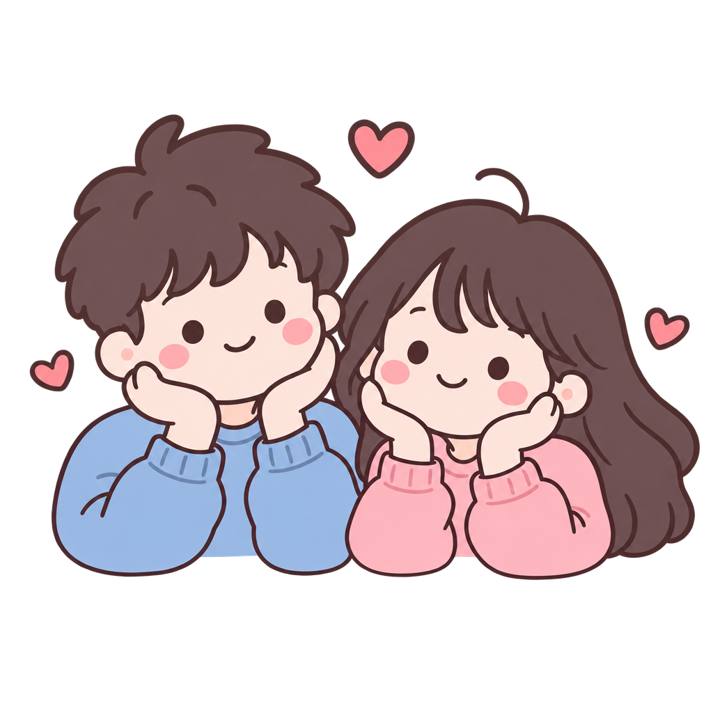 A cute couple